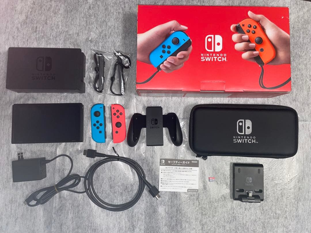 Nintendo Switch 本体 バッテリー強化型　おまけ付き