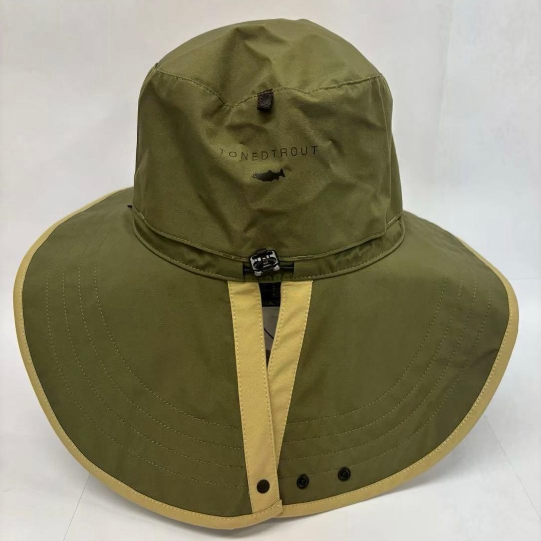 peak TONEDTROUTコラボ Rain Hat オリーブ