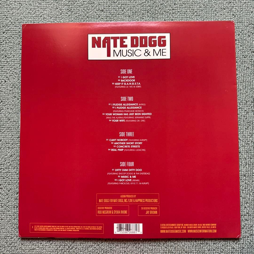 NATE DOGG『MUSIC & ME』LP アナログ レコード