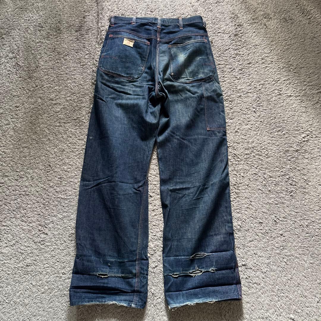 50s 60s TOM BIG BEE デニム　ペインターパンツ　Vintage