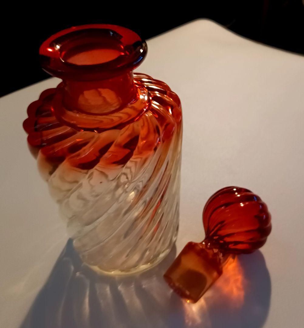 【オールドバカラ】BACCARAT　バンブー　　レッド　パヒュームボトル
