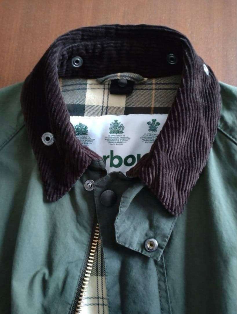 b*0様 希少 バブアー ビデイル WASHED BEDALE SL (サイズ