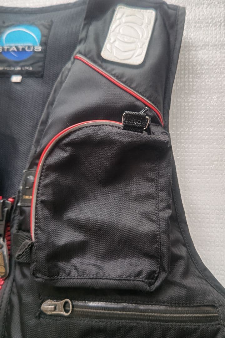 SUNLINE STATUS フィッシングベスト L ブラック