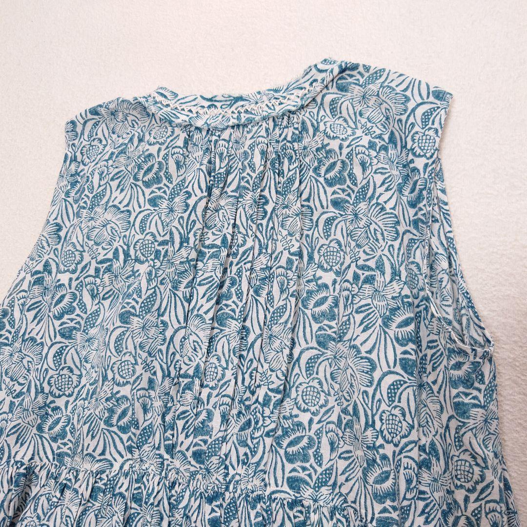 HOUSE OF LOTUSコットンノースリーブワンピース