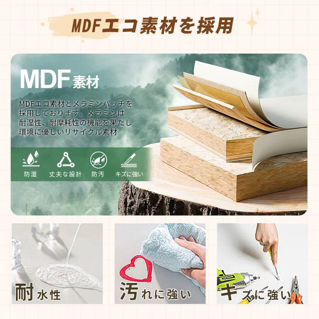 ドレッサー 鏡付き 椅子付き LEDなし 化粧台