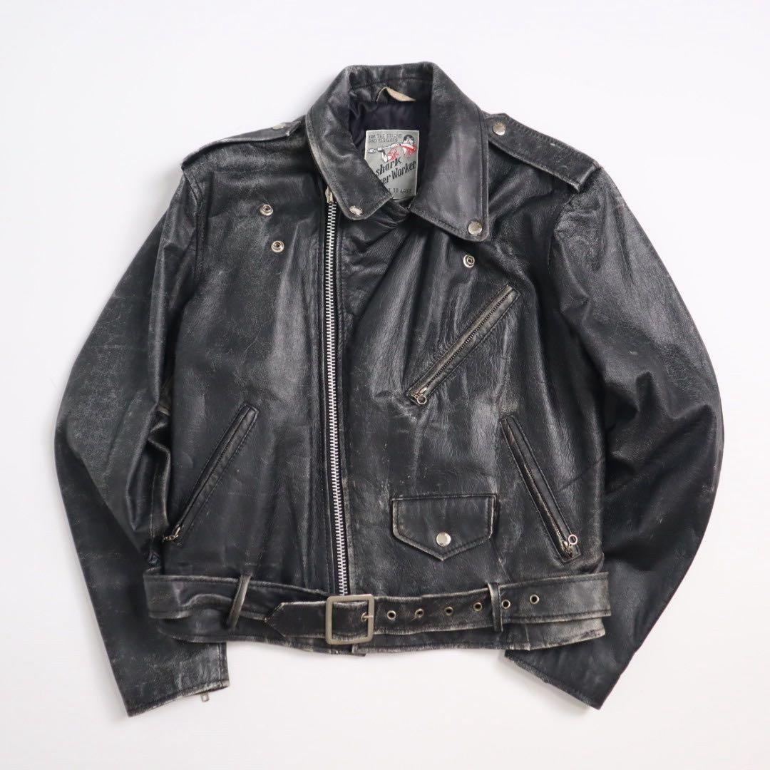 専用ページ Vintage 80s 90s ダブル レザー ライダース グランジ