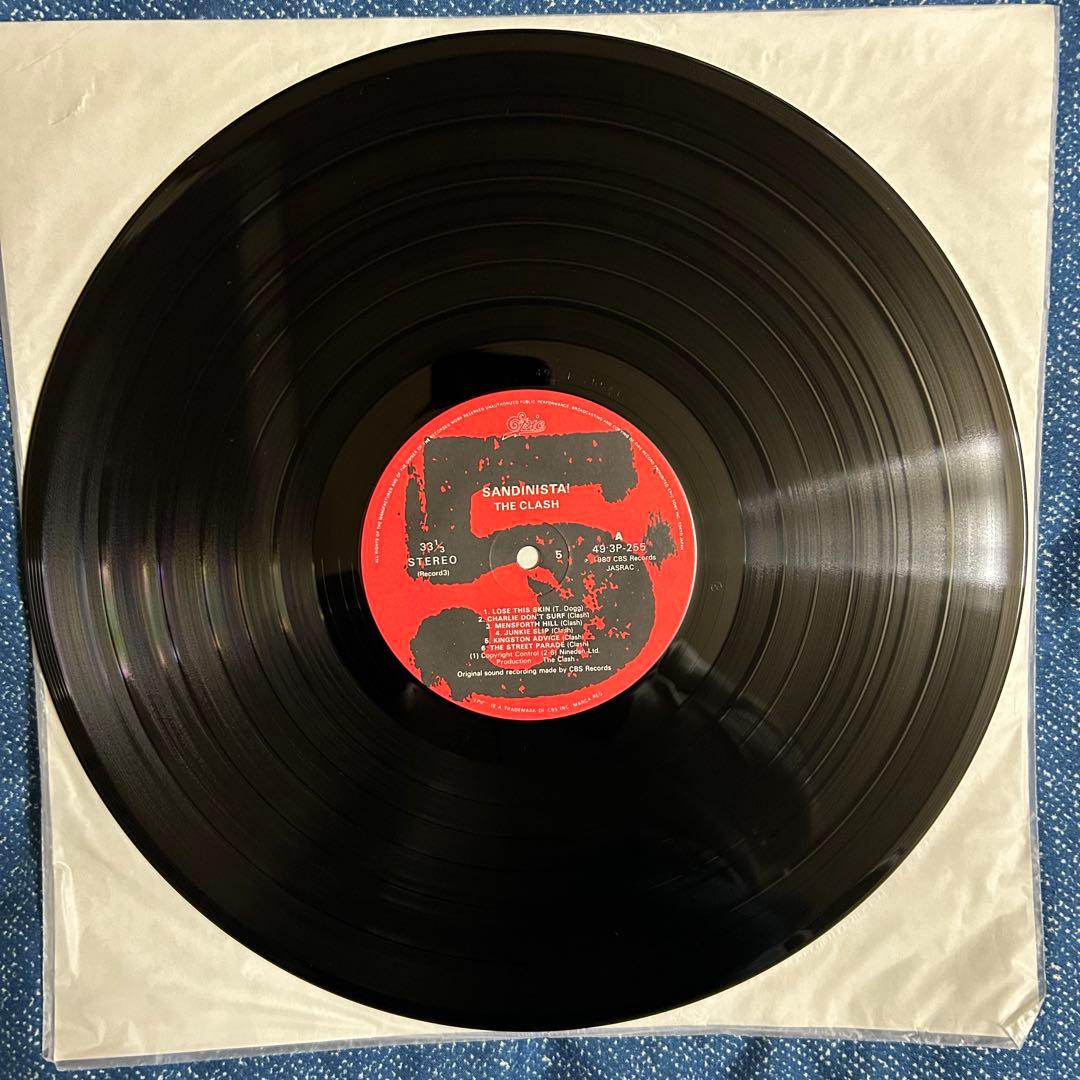 ［名盤］ザ クラッシュレコード　SANDINISTA！3枚組　パンク　レゲエ
