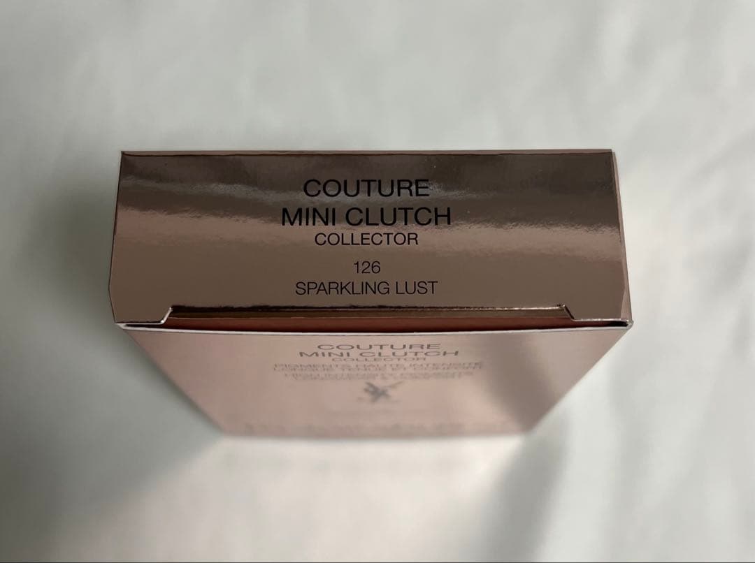 新品 ysl クチュール ミニ クラッチ 126 スパークリング ラスト