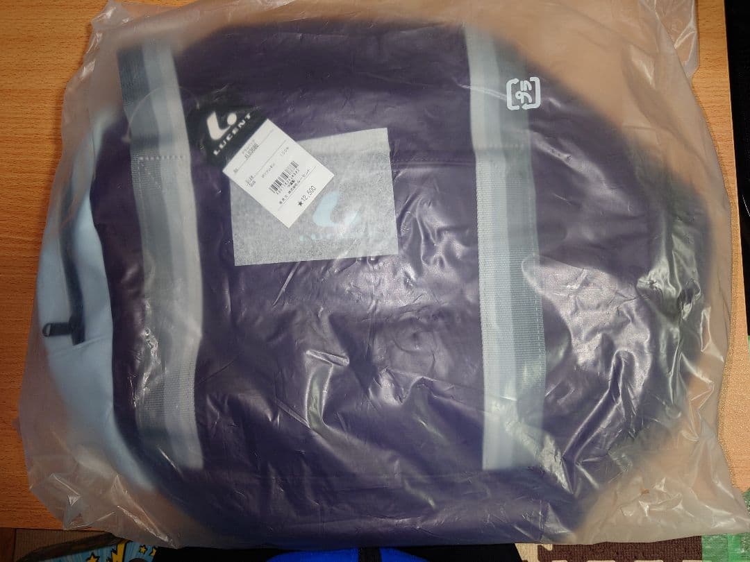 【新品・未使用】ドラムバッグ バッグ LUCENT ルーセント 紫 白