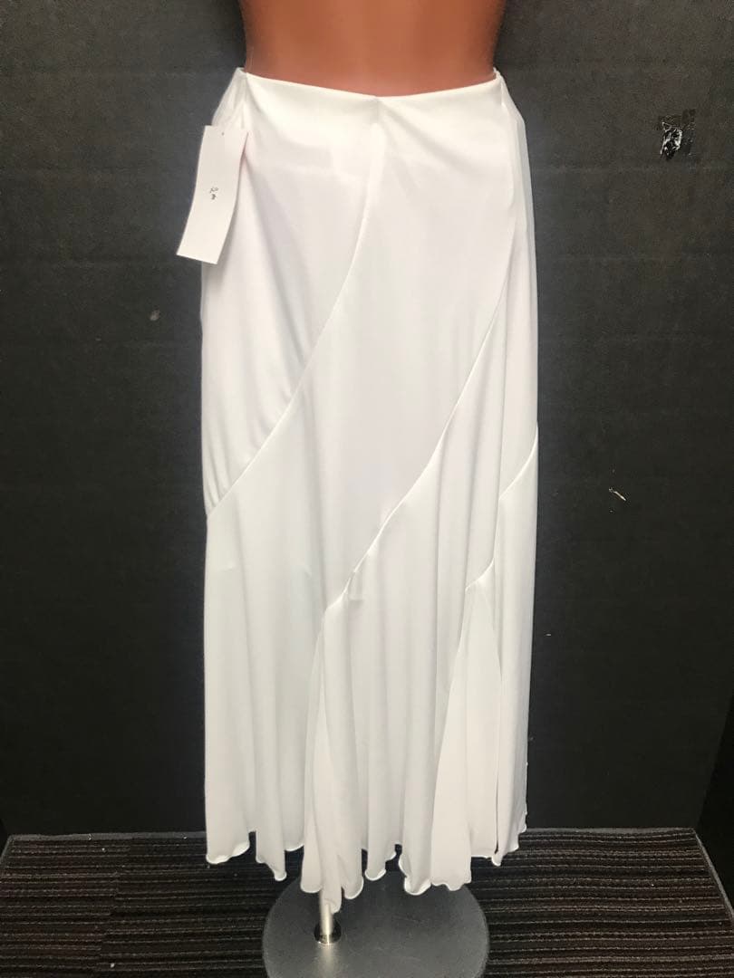 【白樺ドレス】白スカート3437（新品）