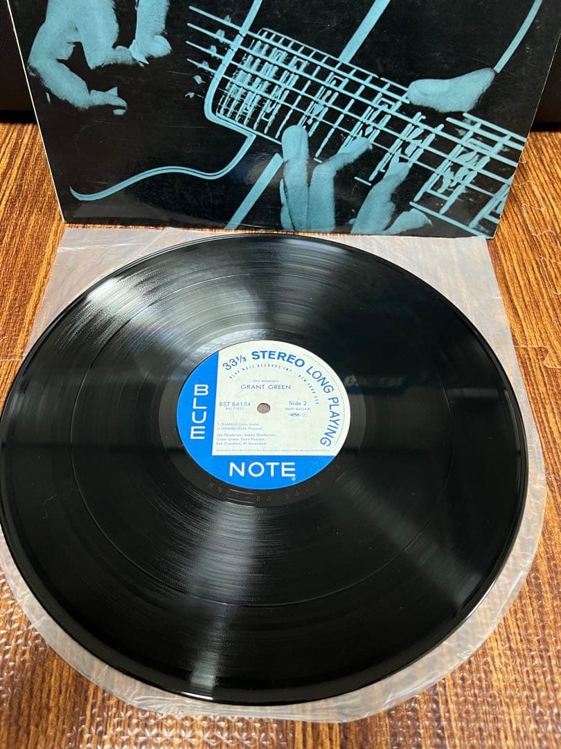 洋楽 LP Grant Green IDLE MOMENTS 84154