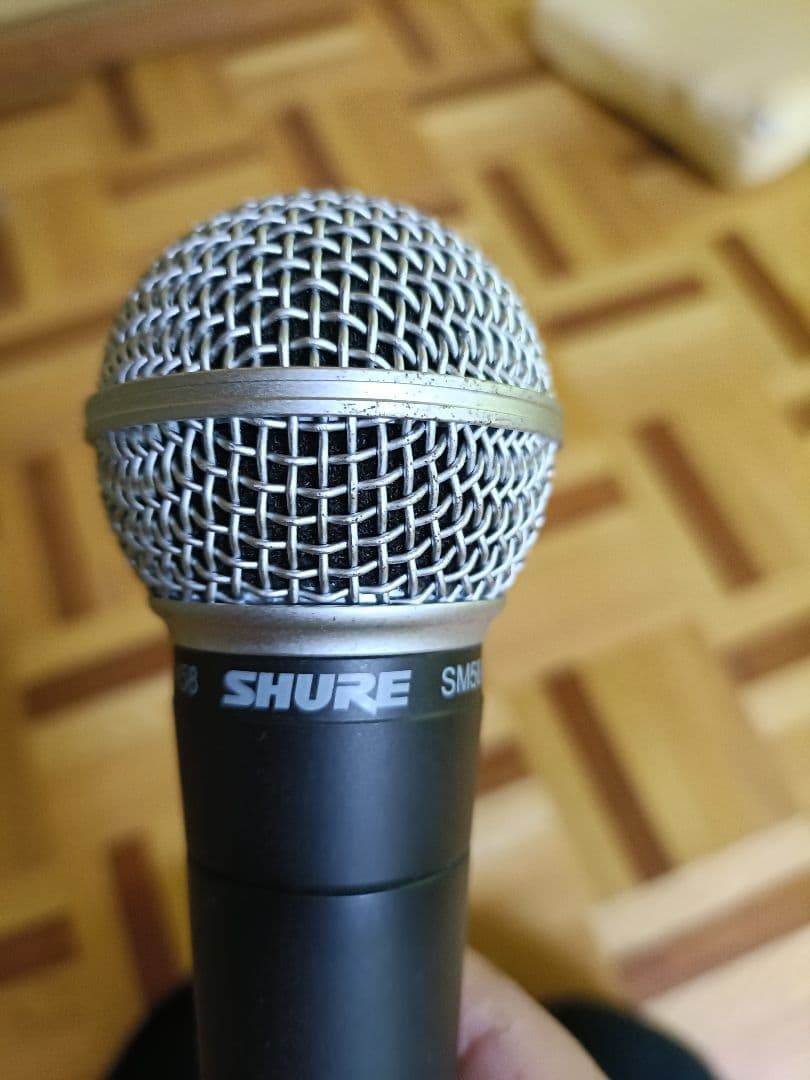SHURE シュア SM58 ダイナミックマイク 本体+付属品