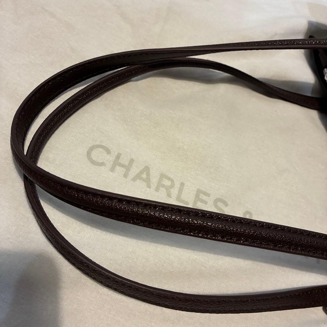 CHARLES&KEITH トートバッグ　クラシックダブルハンドルトート
