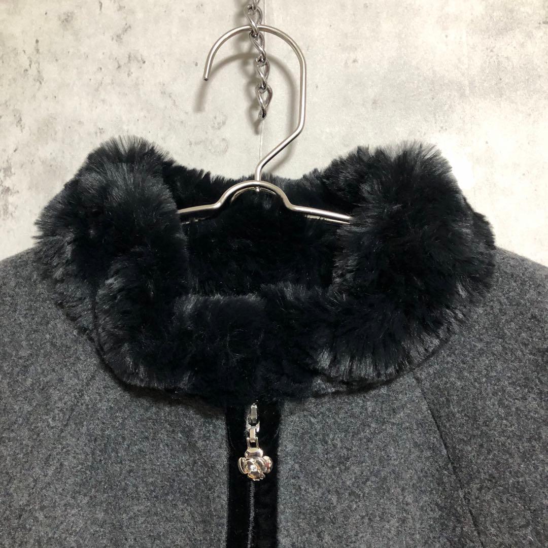 エムズグレイシー M'S GRACY Ribboned Poncho ポンチョ