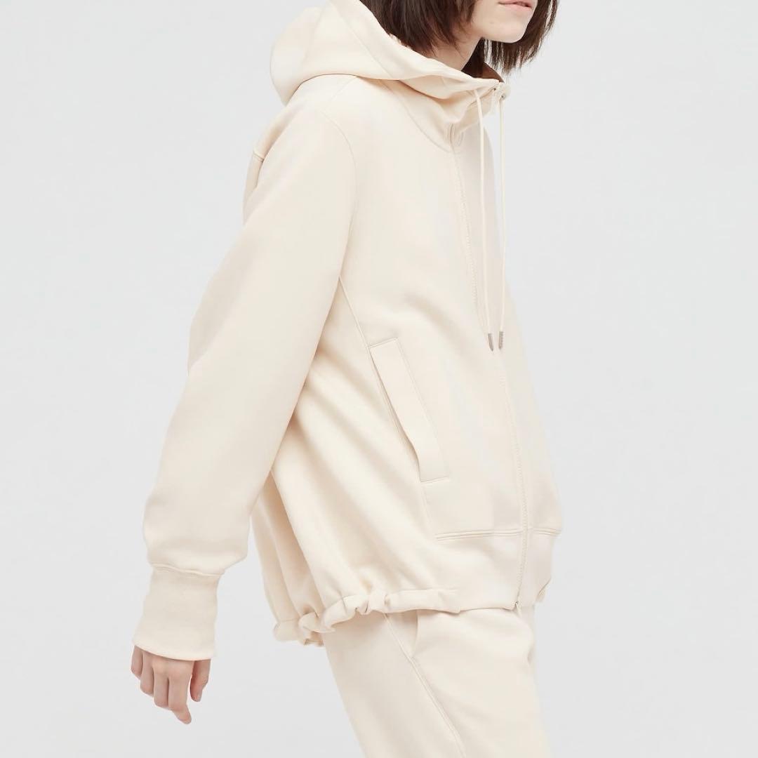 専用　◆UNIQLO＋J ◆ドライスウェットフルジップパーカセットアップ/M.L