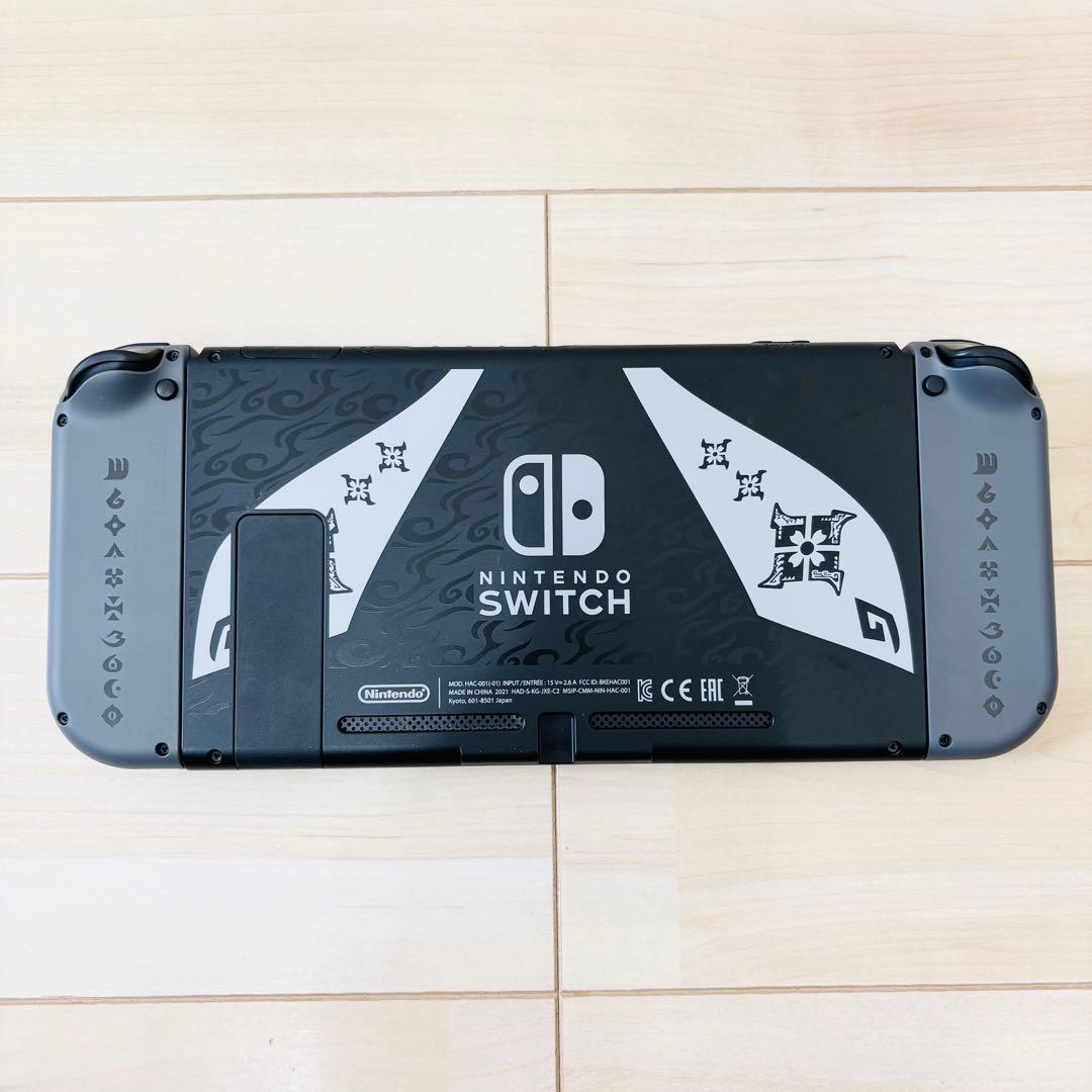 【未使用に近い】バッテリー強化版　Nintendo Switch 本体　モンハン