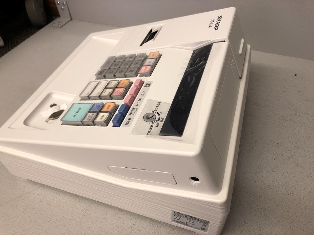 SHARP　電子レジスター　XE-A147W　ホワイト　2023年式　美品