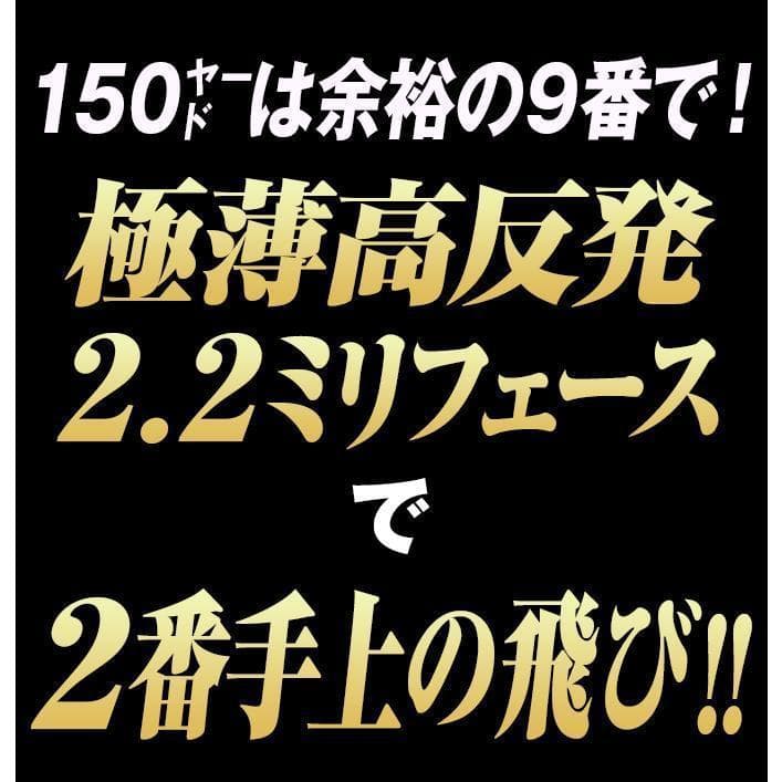新品 2番手上の飛び 高反発CBRブラックプレミア アイアン ヘッドのみ ６個