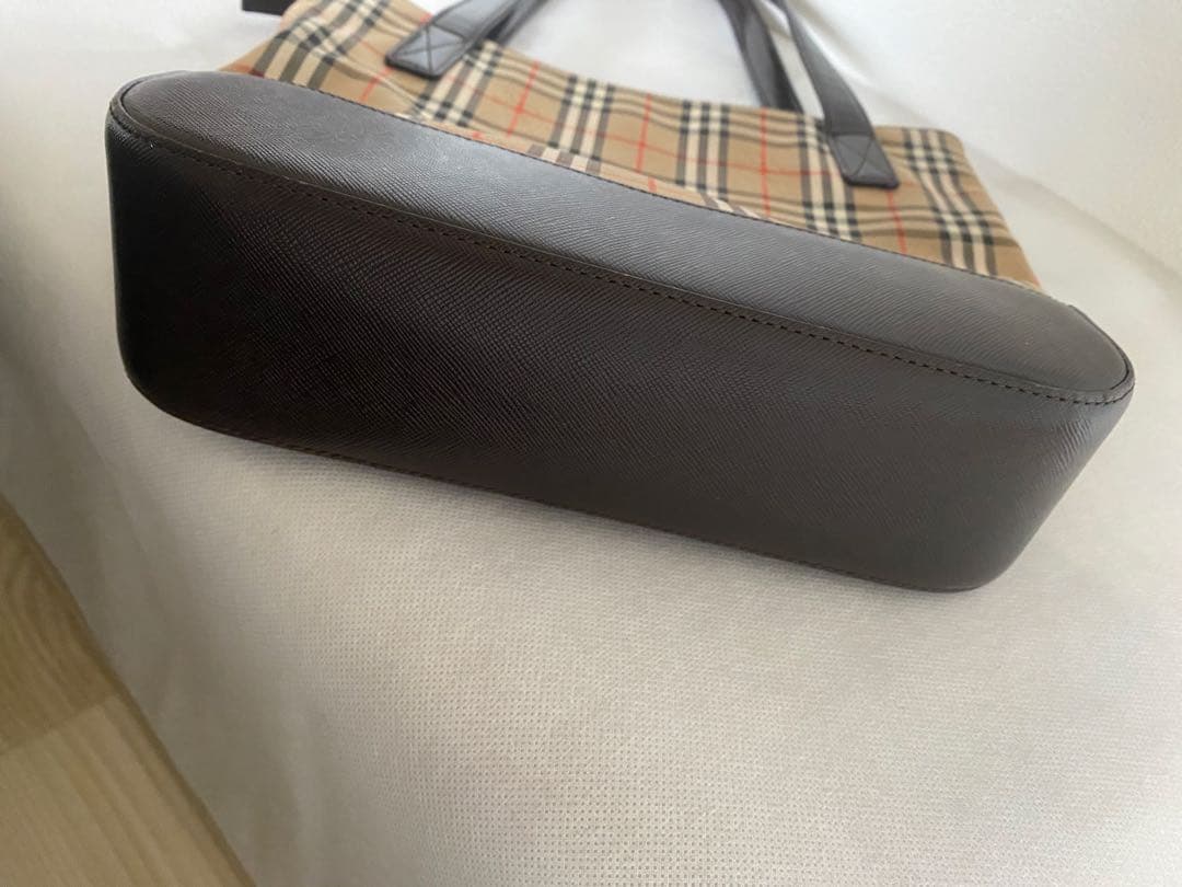 Burberry ノバチェック　キャンバストートハンドバッグ　バーバリー