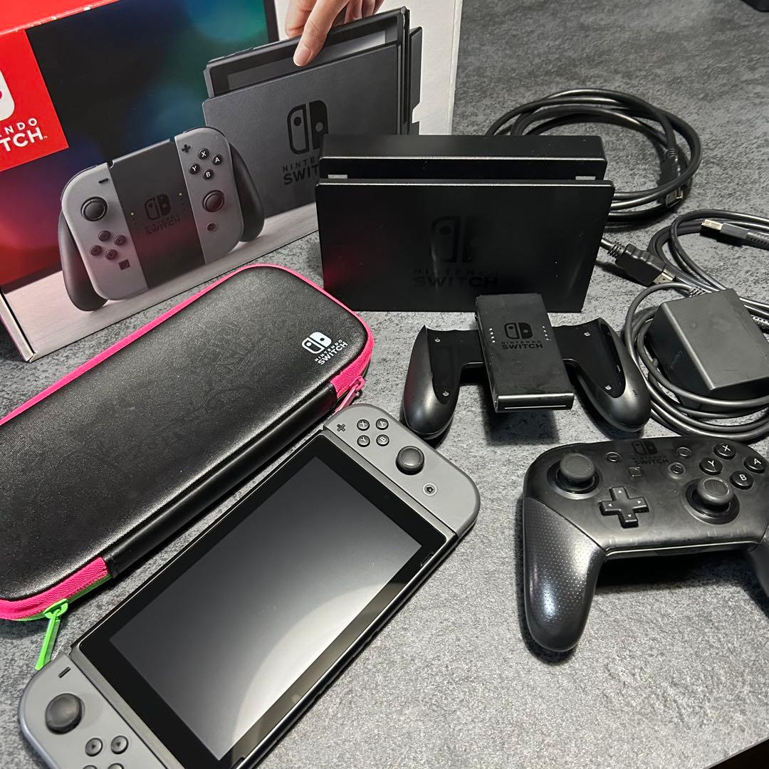 【プロコン付】Nintendo Switch 本体 / ケース SDカード付