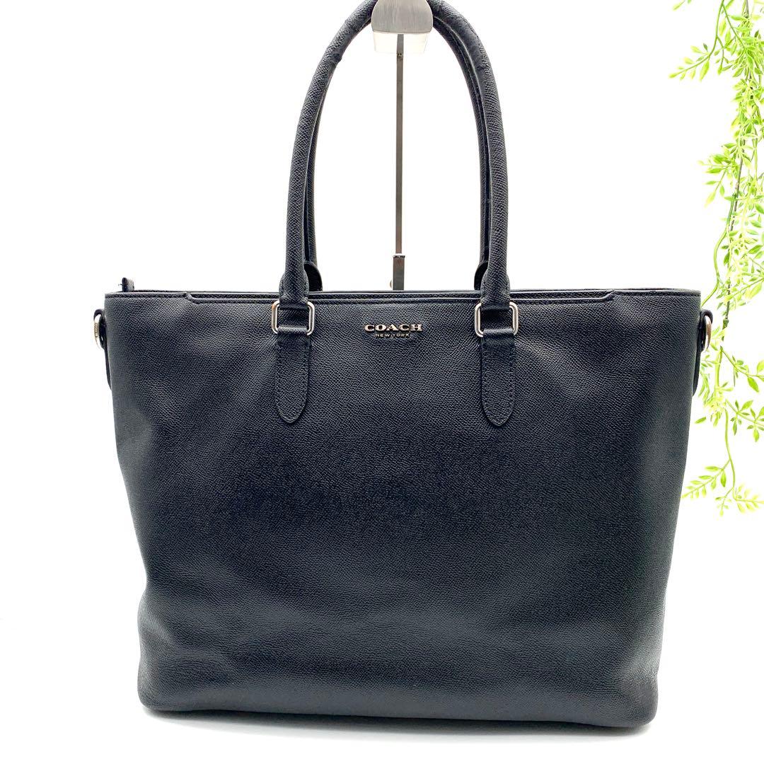 COACH コーチ ベケット 2way ビジネスバッグ 大容量 A4収納可
