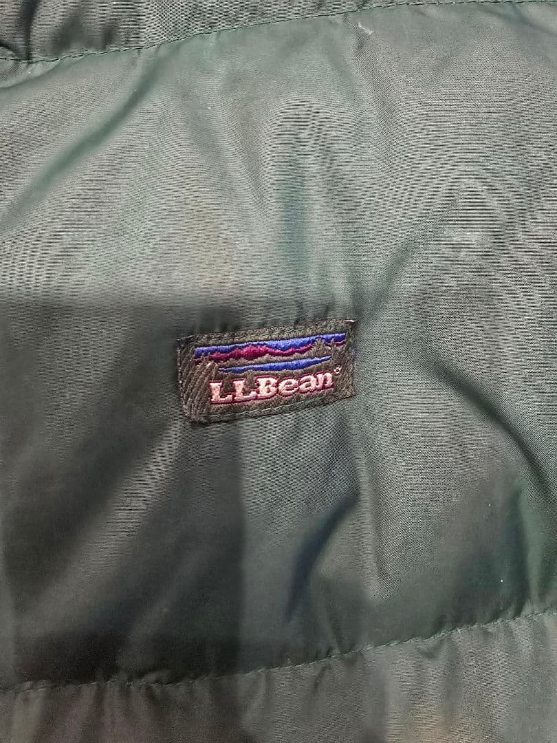 90s/LLBean★グース/ダウンベスト◎１７０㎝（M相当）/グリーン