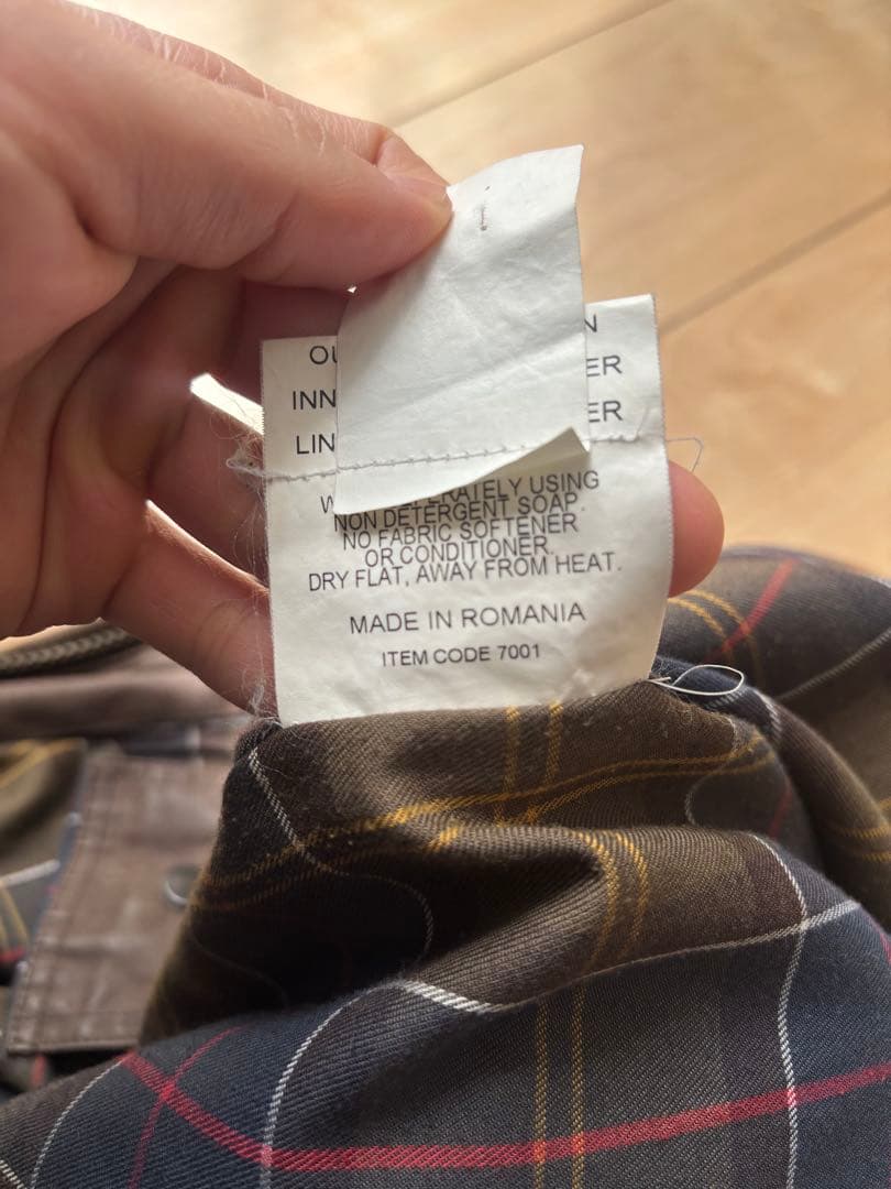 Barbour ブラウン breathable