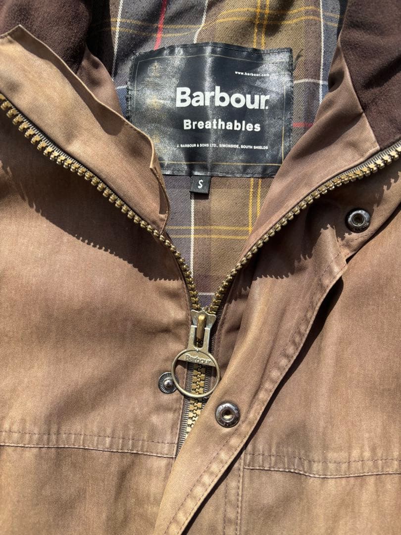 Barbour ブラウン breathable