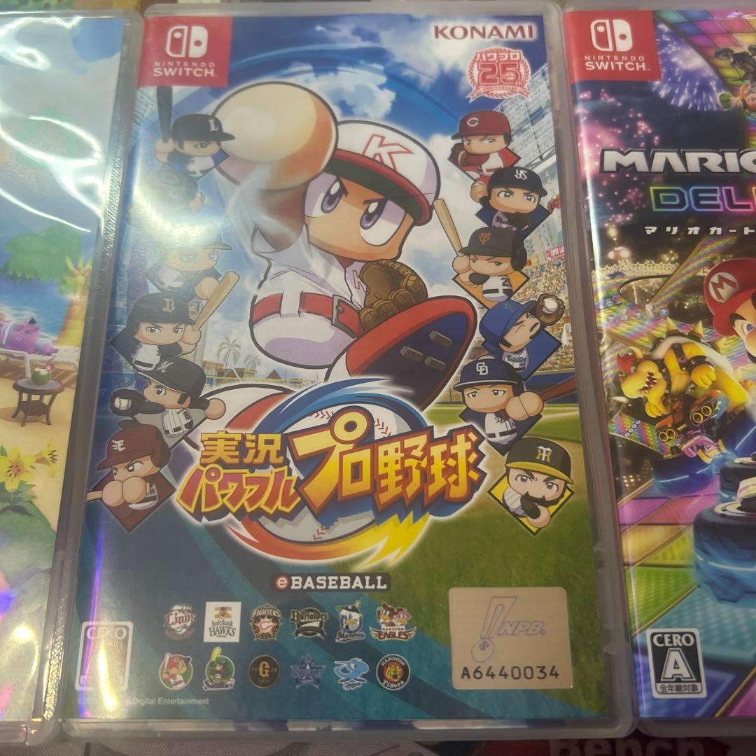 三*九様 あつまれ どうぶつの森 + 実況パワフルプロ野球 + マリオカート8