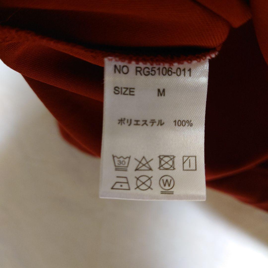 【美品☆着用１回】renoma レノマゴルフ モックネック ロンT メンズМ