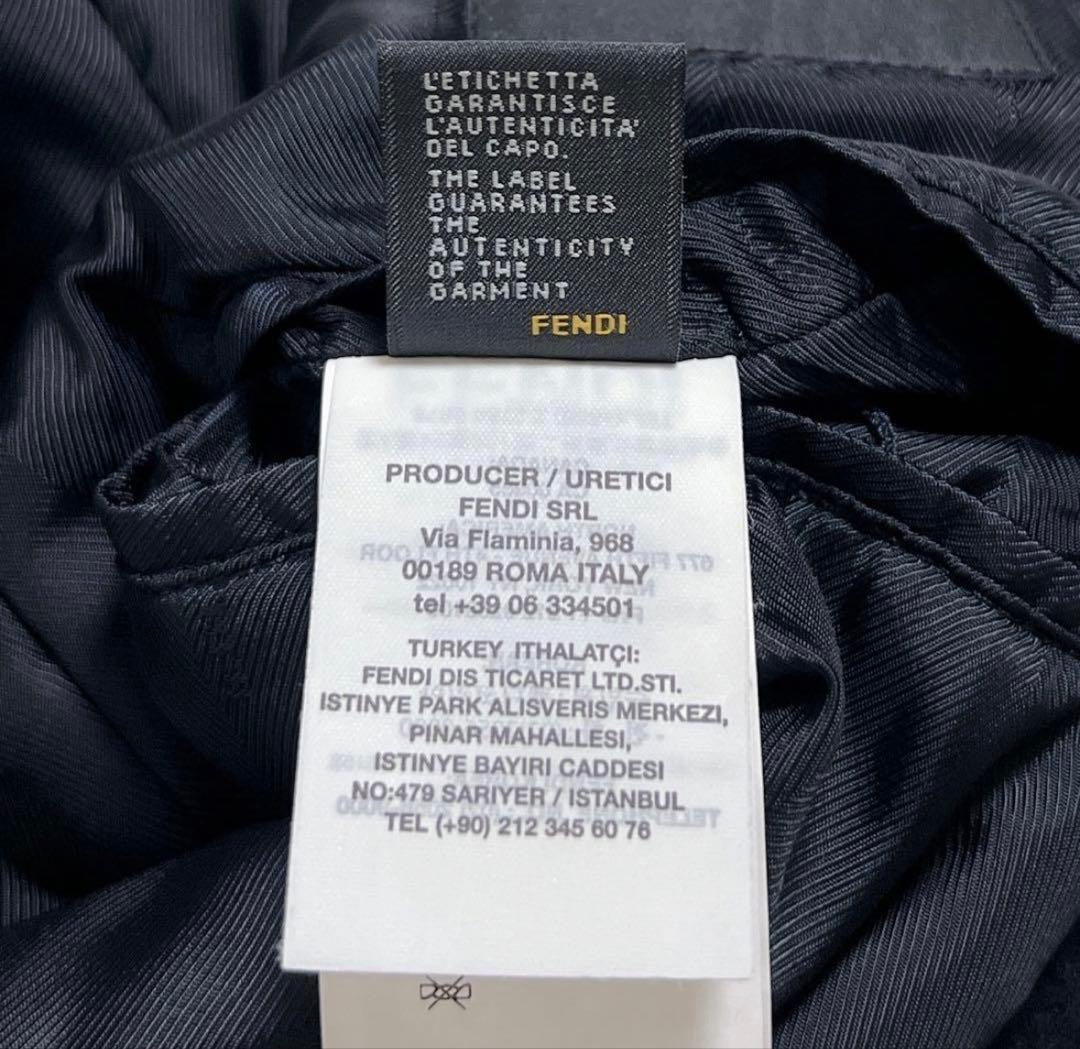 FENDI レザー　ジャケット
