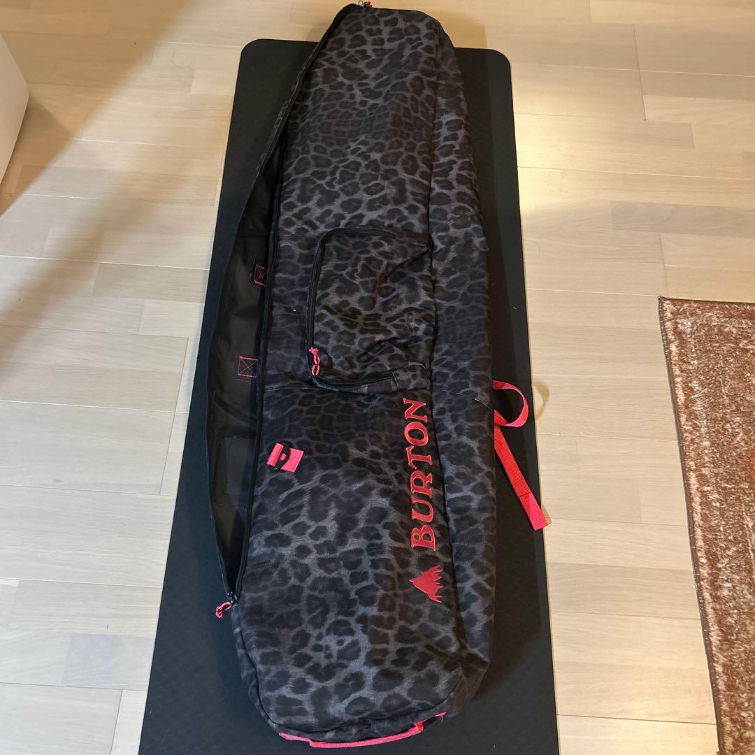 【GNU B-NICE レディース　スノーボード】ボードケース付き美品