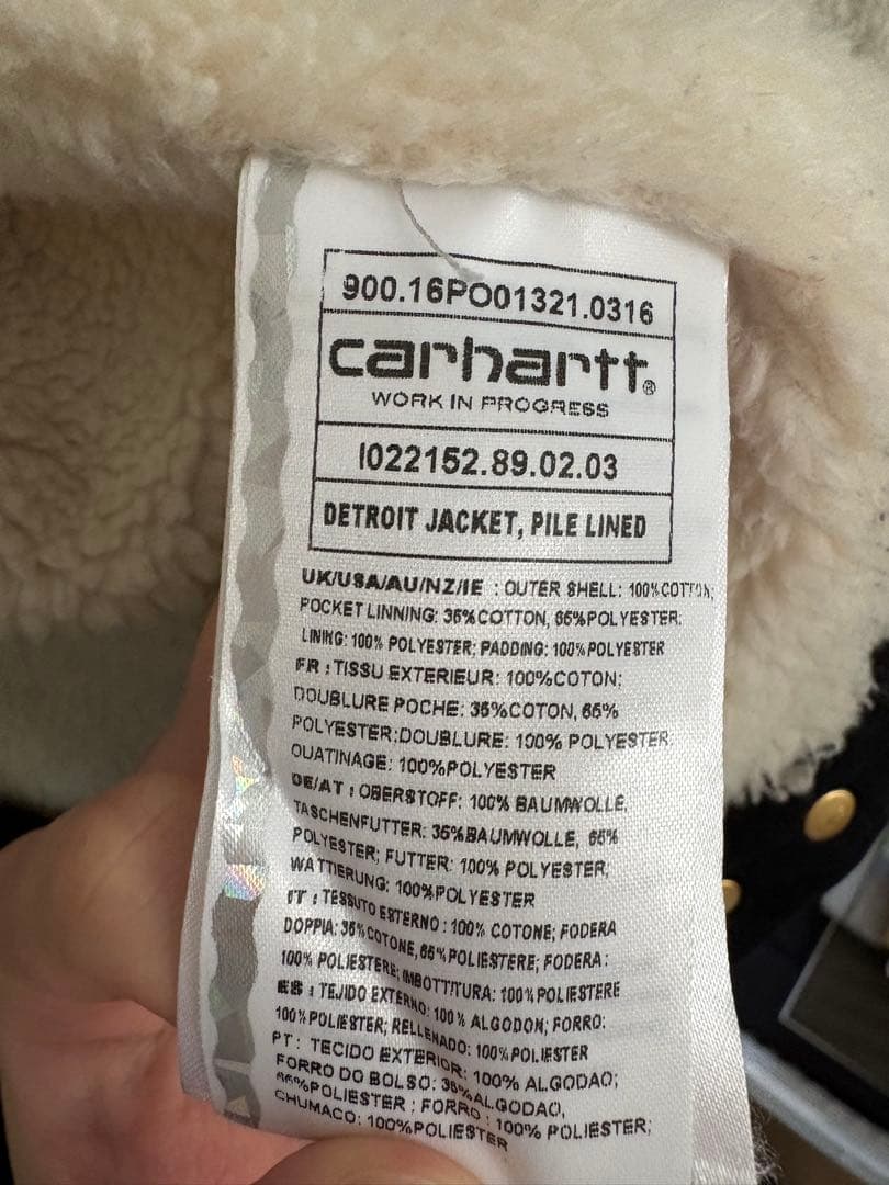 Carhartt ジャケット M 黒