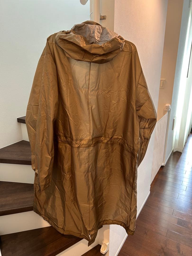 THE NORTH FACE カーキ レインコート　パッカブル XL