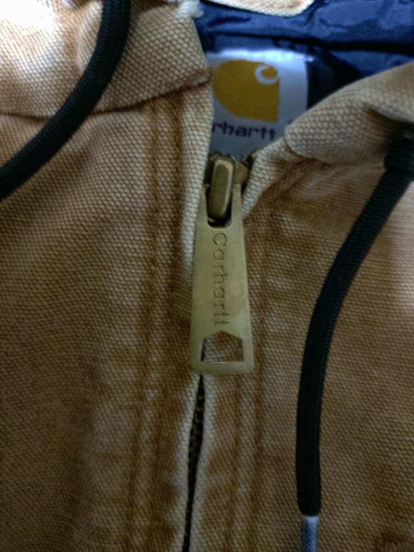 【Carhartt】【希少XLサイズ】【アクティブ】【キャメル】鬼フェード