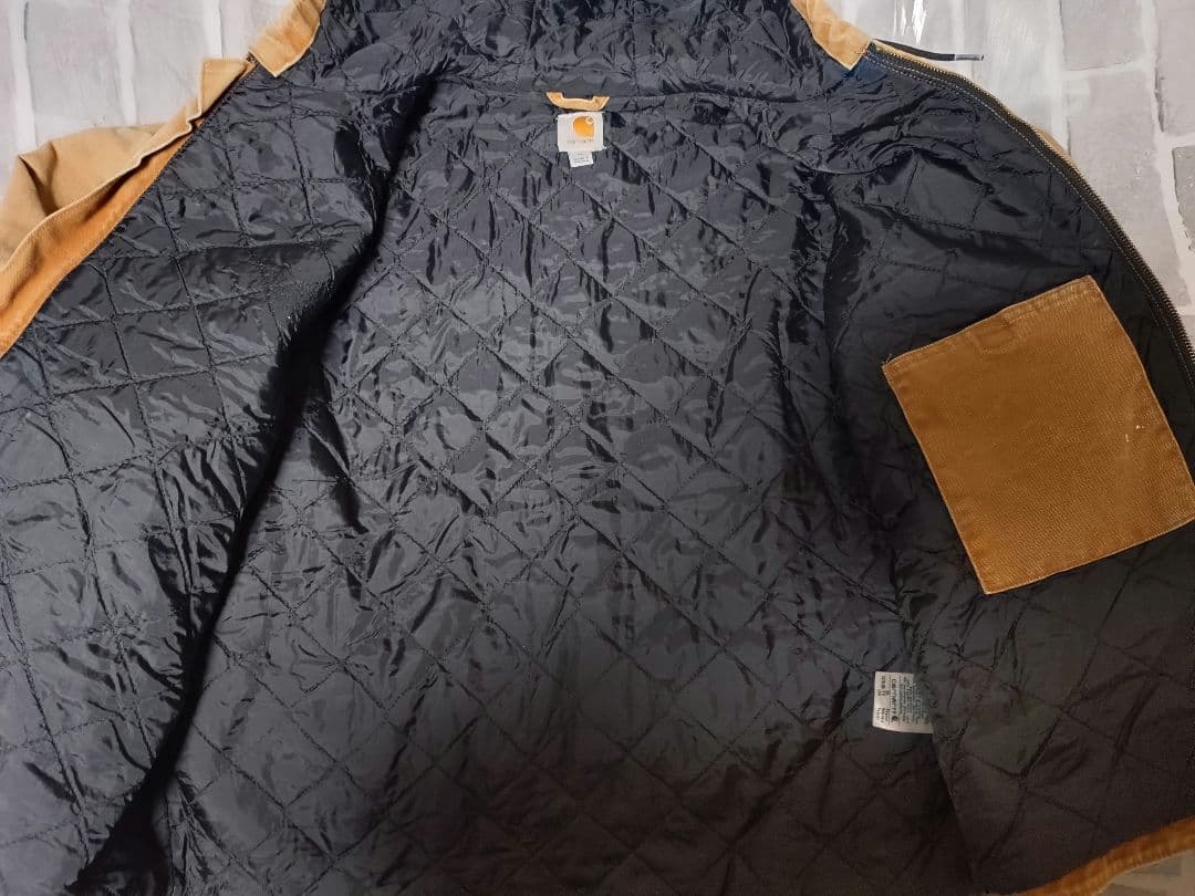 【Carhartt】【希少XLサイズ】【アクティブ】【キャメル】鬼フェード