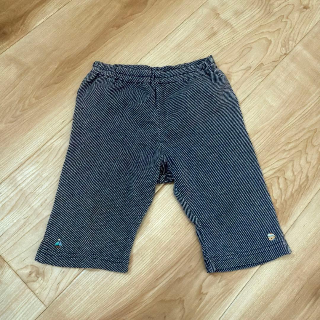 familiar 90cm 男の子 春夏上下セット