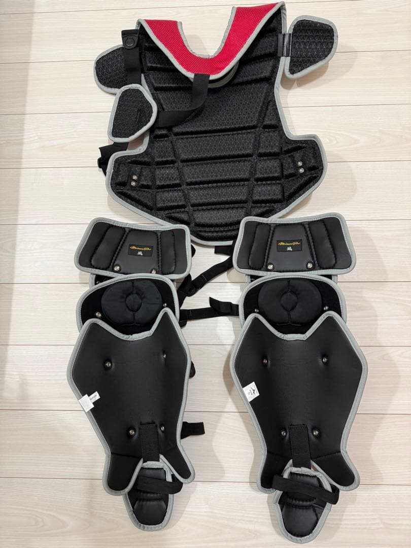 ミズノ MIZUNO限定 軟式捕手防具3点セット 24ミズノセレクションモデル