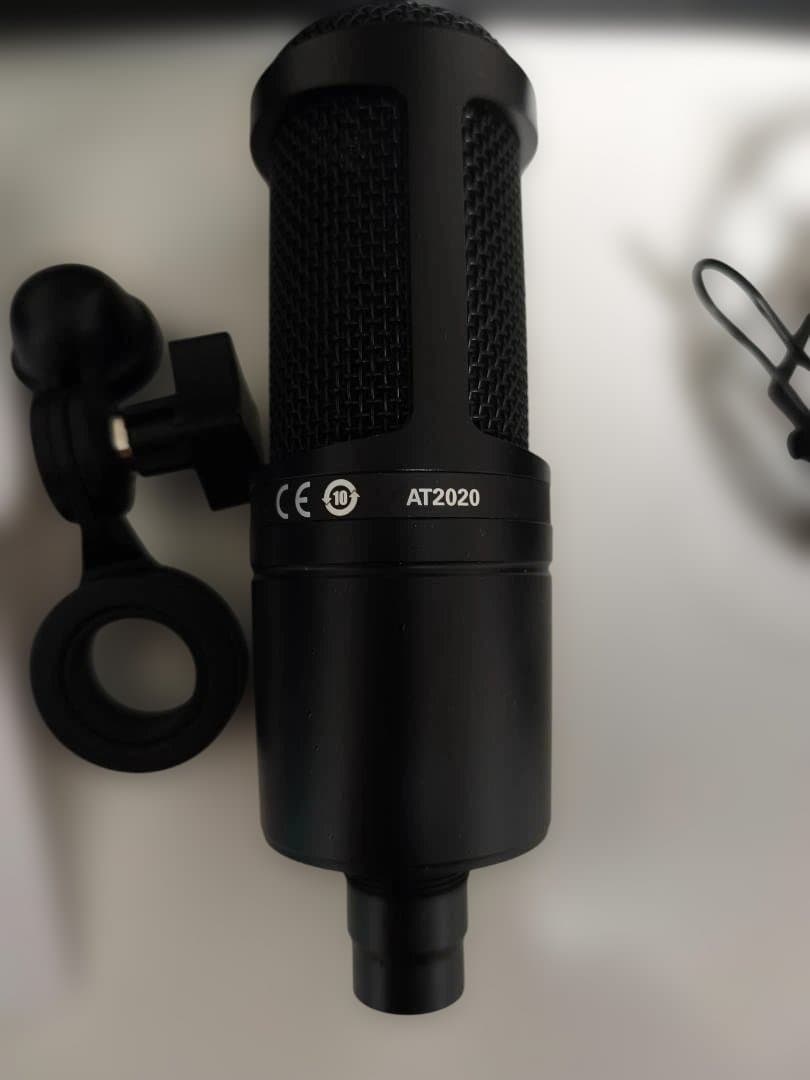 オーディオテクニカ AT2020 コンデンサーマイク XLR接続 おまけ付き