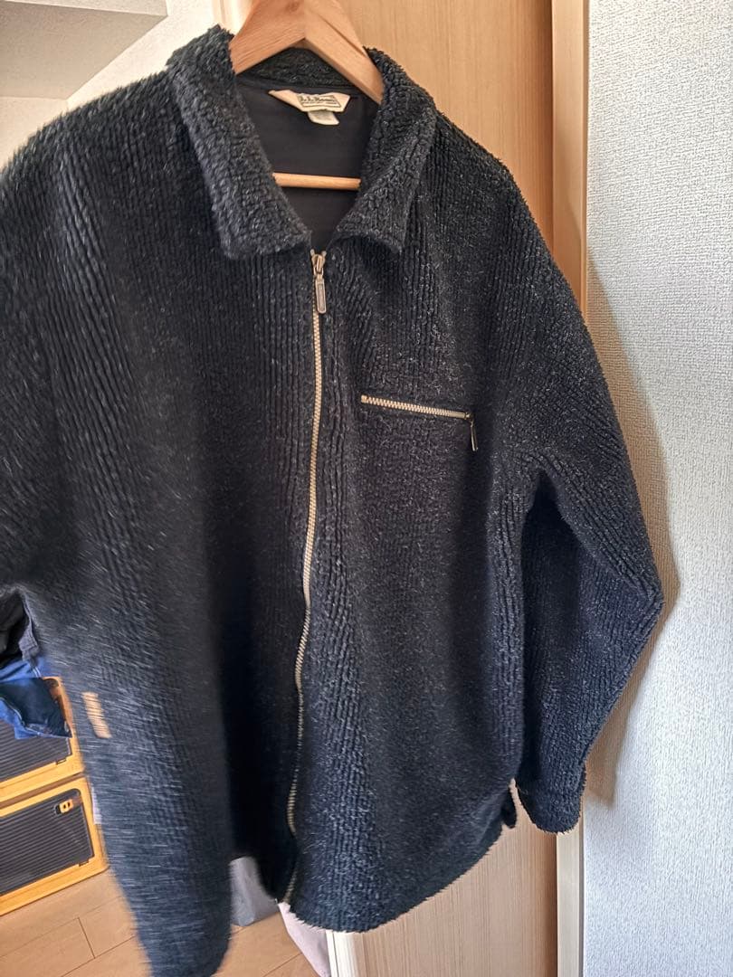 USA製 L.L.Bean エルエルビーン ボア フリース ジップジャケット