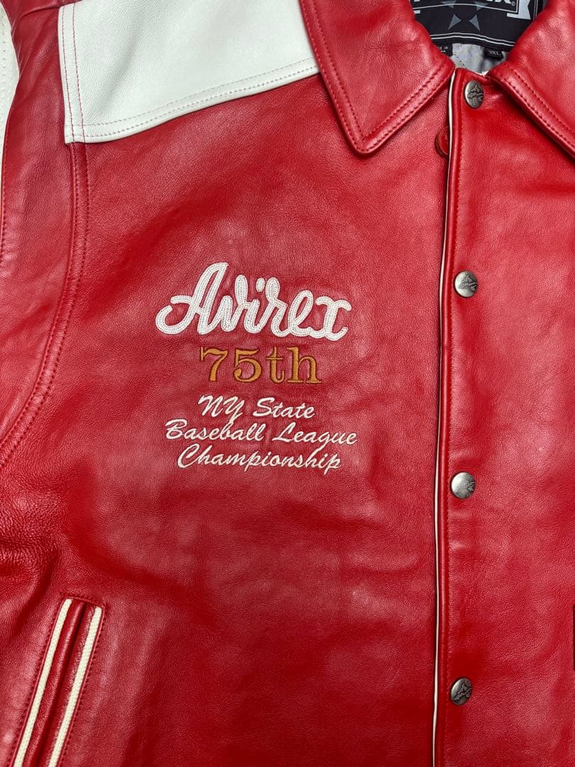 ま*ン様 AVIREX アヴィレックス レザージャケット hiphop bboy