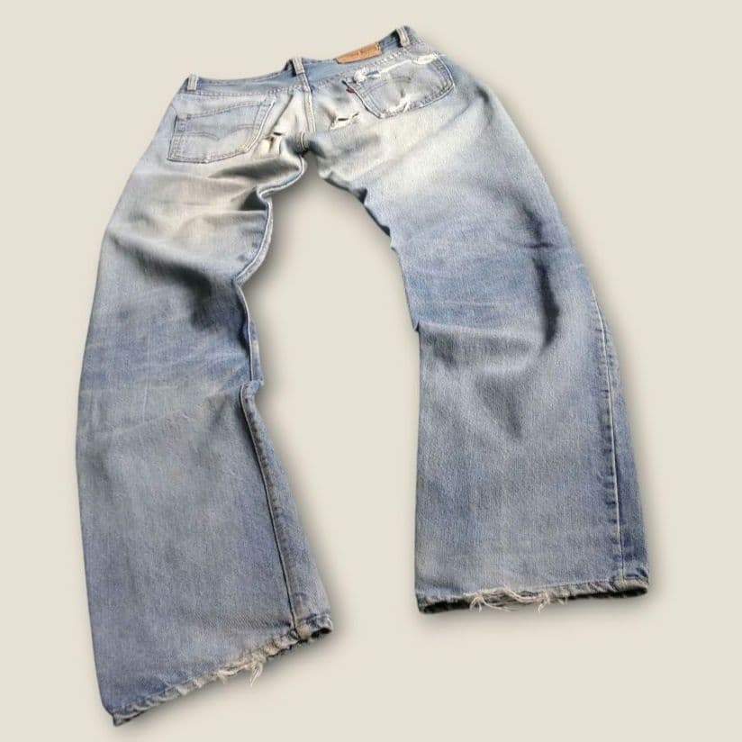 乙*。様 激レア Levi's501 USA ボタン裏8 W33 希少 ヴィンテ