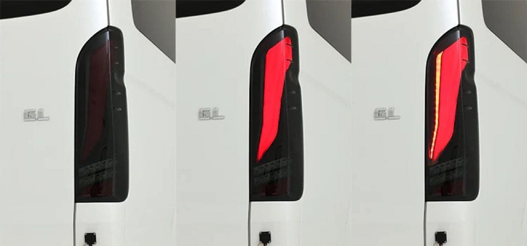 ほ*ん様 新品未使用　ハイエース　オメガLEDテールランプΩ 200系