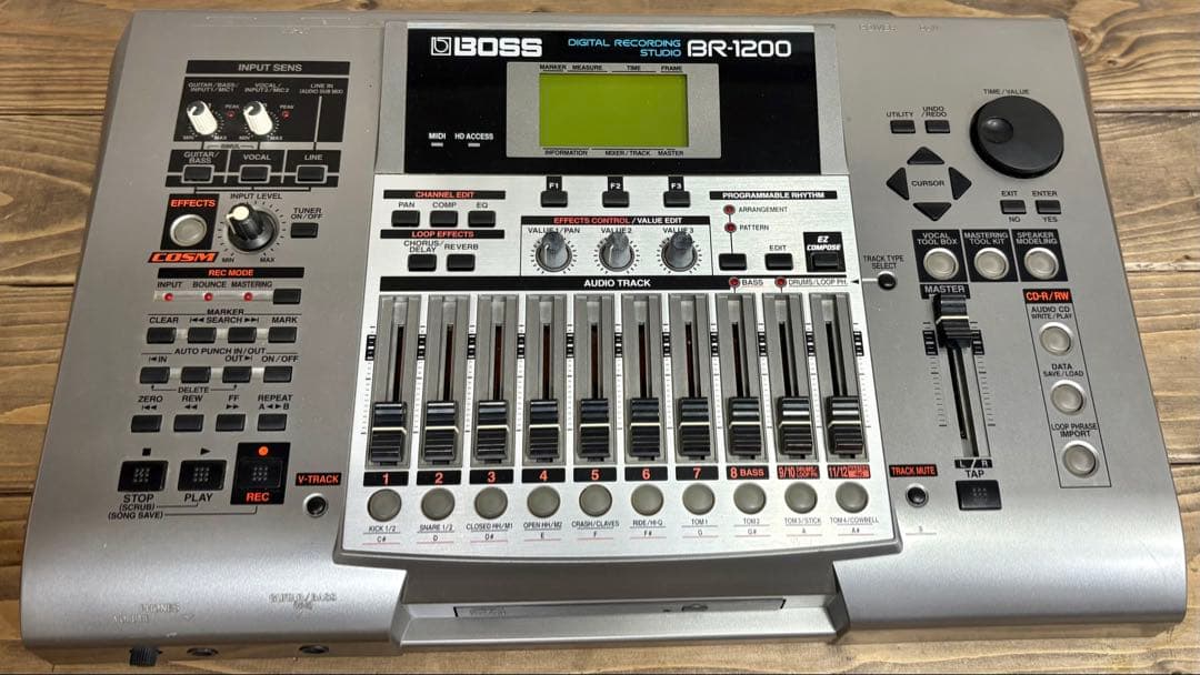 BOSS BR-1200CD MTR デジタルレコーダー 動作品 CD書込