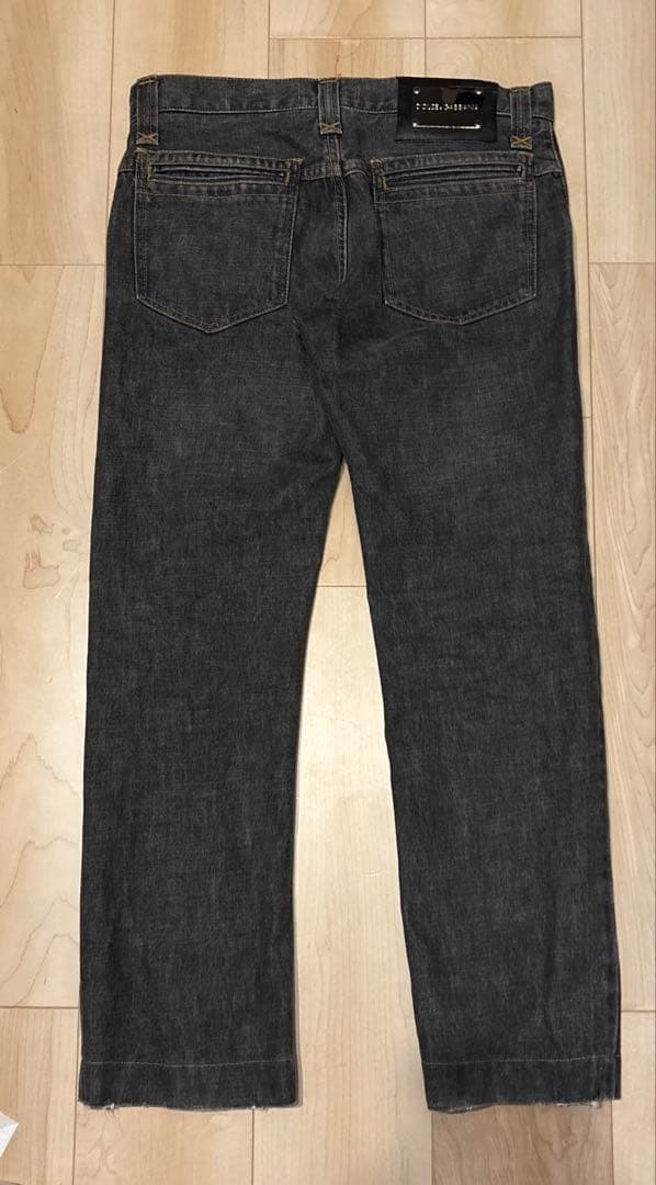 D&G destroyed jeans homme系