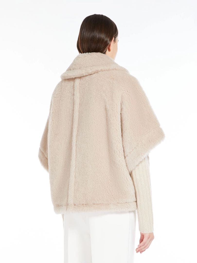 マックスマーラ　Max Mara NEWTERZO テディベアケープ コート