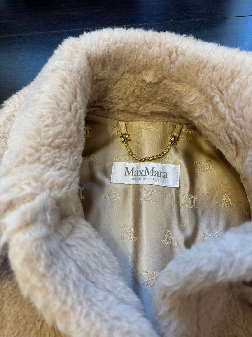マックスマーラ　Max Mara NEWTERZO テディベアケープ コート
