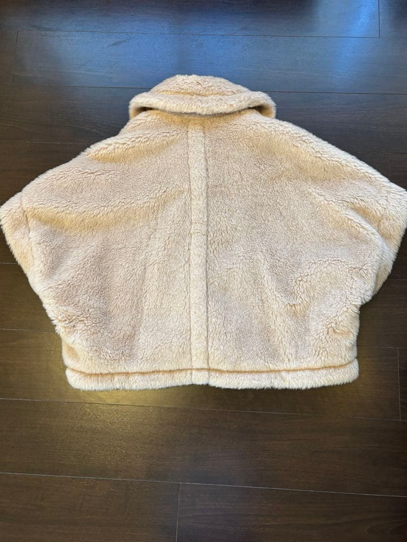 マックスマーラ　Max Mara NEWTERZO テディベアケープ コート