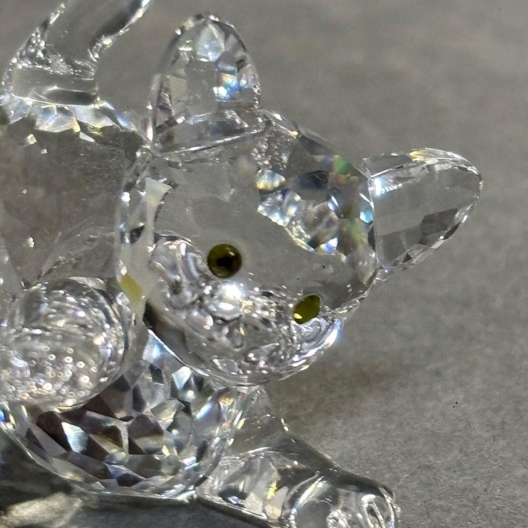 Swarovski　猫　2点　置物