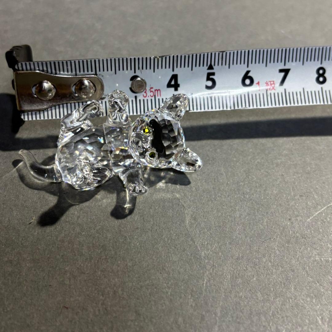 Swarovski　猫　2点　置物